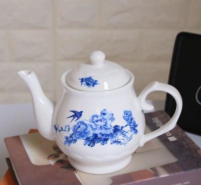 潮州岳兴陶瓷茶壶套装批发 居家冷水壶带杯子可定制礼品 水壶现